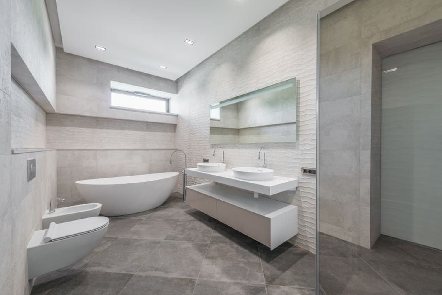Bathroom in Amsterdam — Béton ciré
